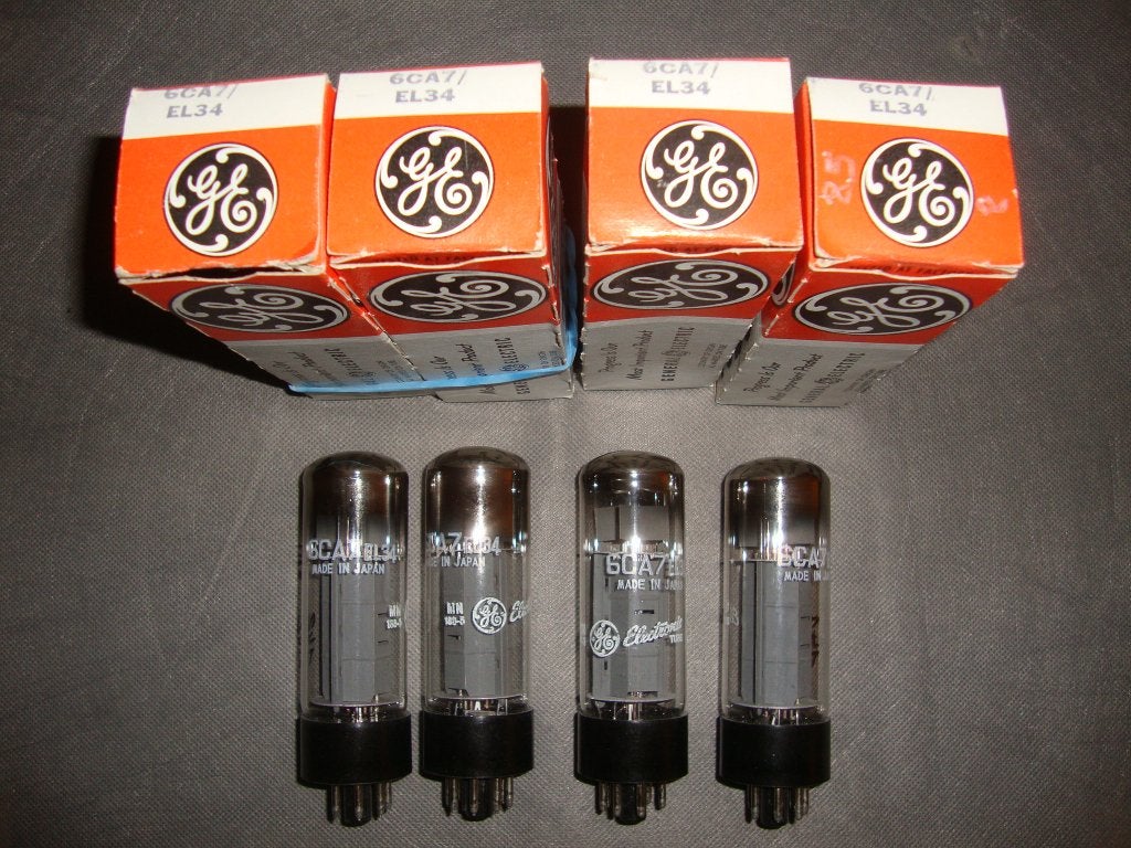 EL34  6CA7 General Electric Matsushita, Ophalen of Verzenden