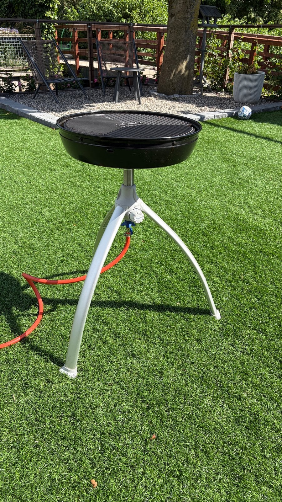 Cadac Safari Chef 2 gasbarbecue met gasfles, Ophalen, Gebruikt