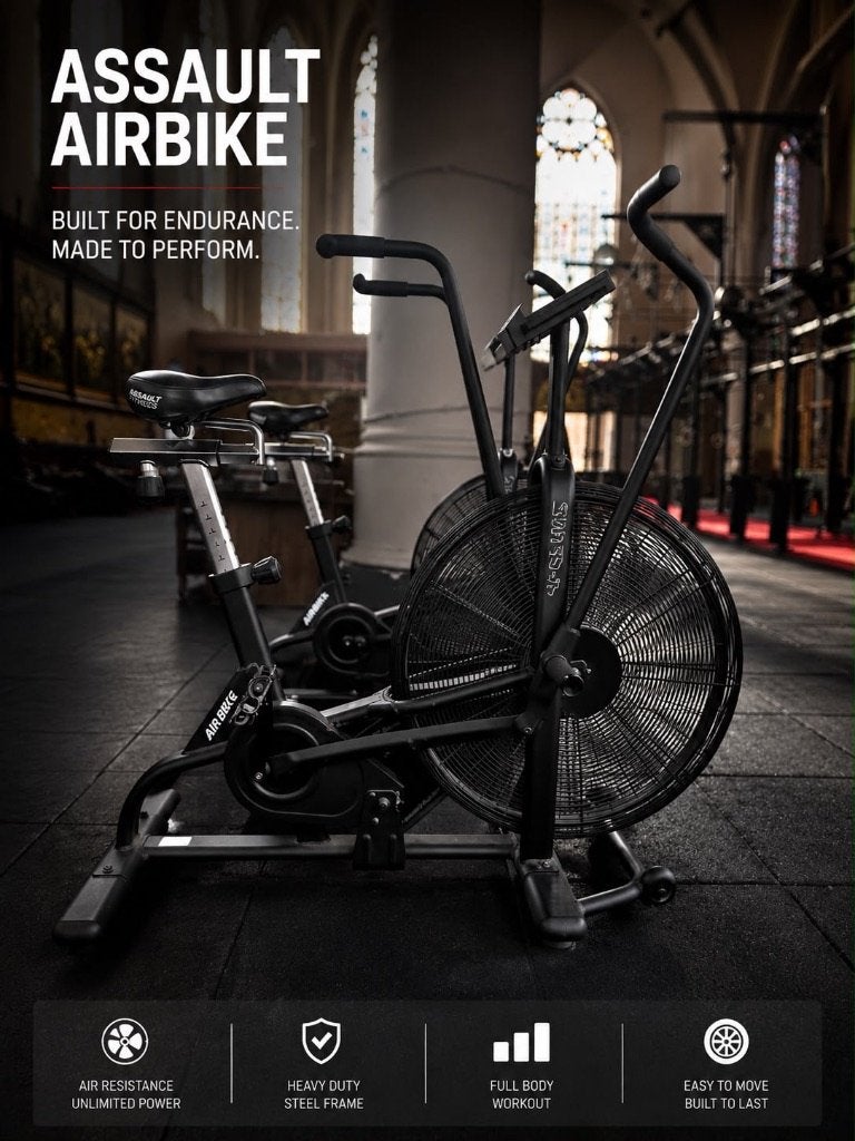 Airbike professioneel - in zeer goede staat. Gebruikt, Sport en Fitness, Fitnessapparatuur, Ophalen, Info@nogravity-arnhem.nl