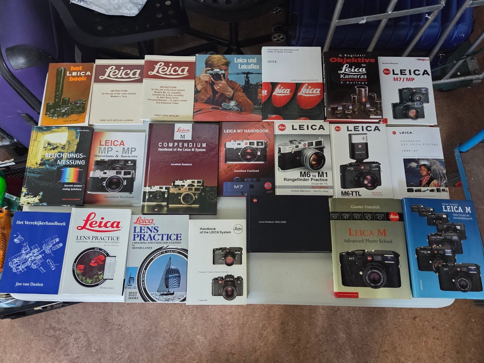 Grote collectie Leica boeken - Fotografie naslagwerken, Ophalen, Gelezen, Fotografie algemeen, Diverse auteurs