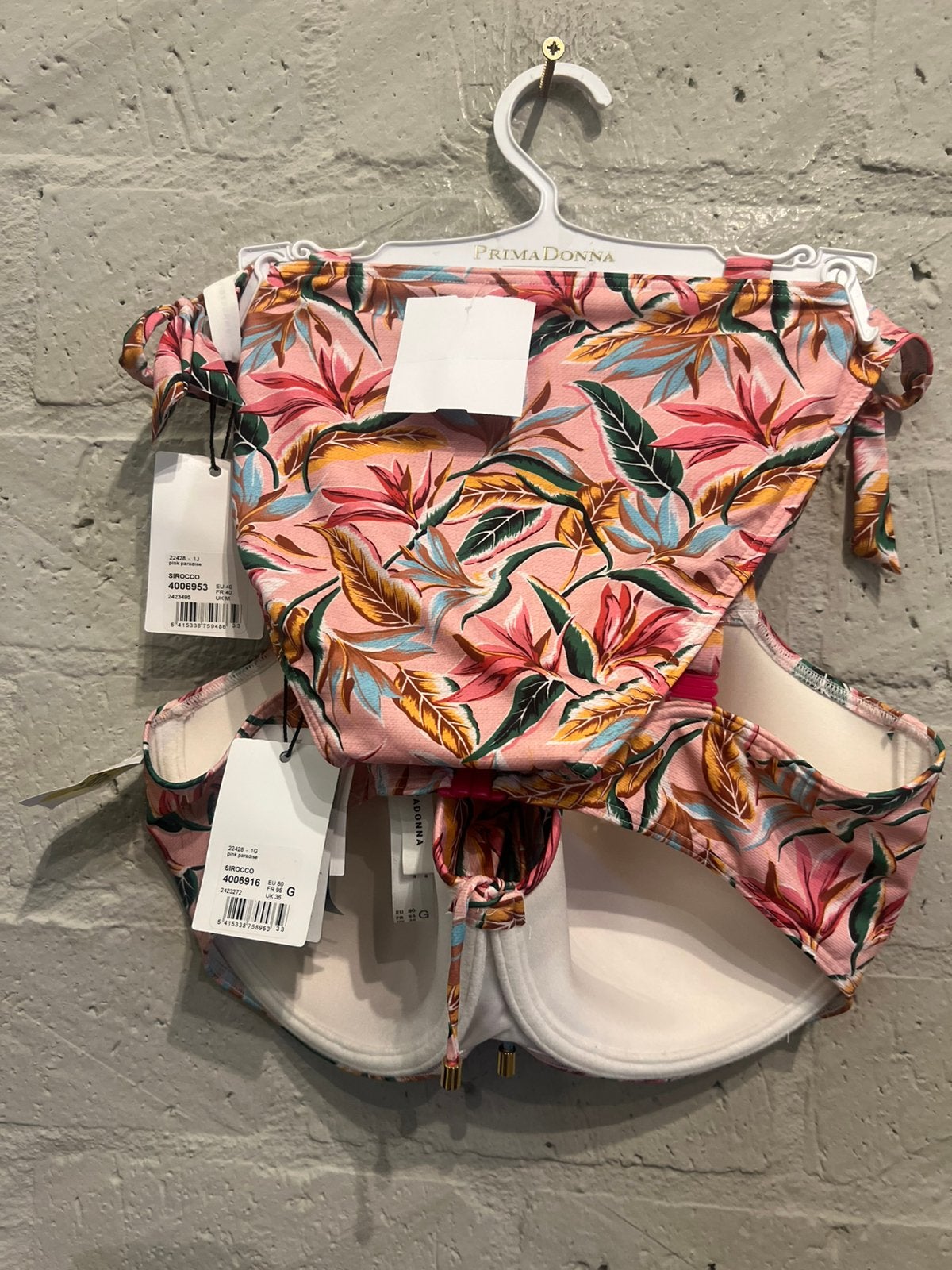 Prima Donna bikini top 80G slip 40 NIEUW!! Set Nu €37,50, Ophalen of Verzenden, Nieuw, Bikini