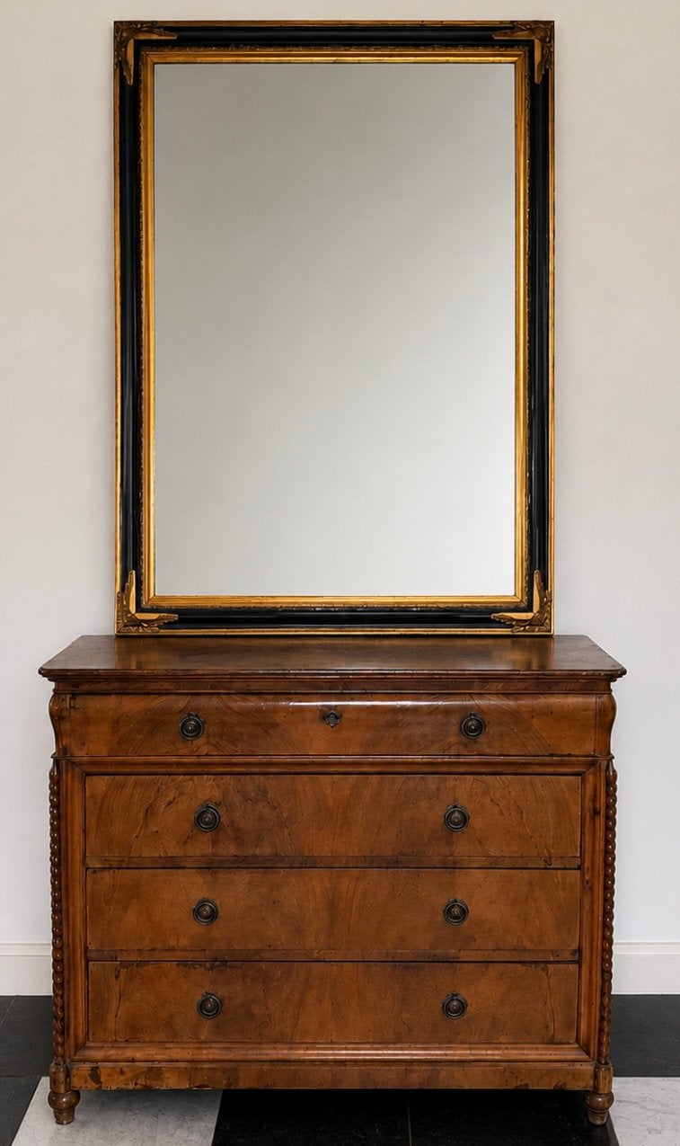 Prachtige klassieke houten buikkast, Ophalen