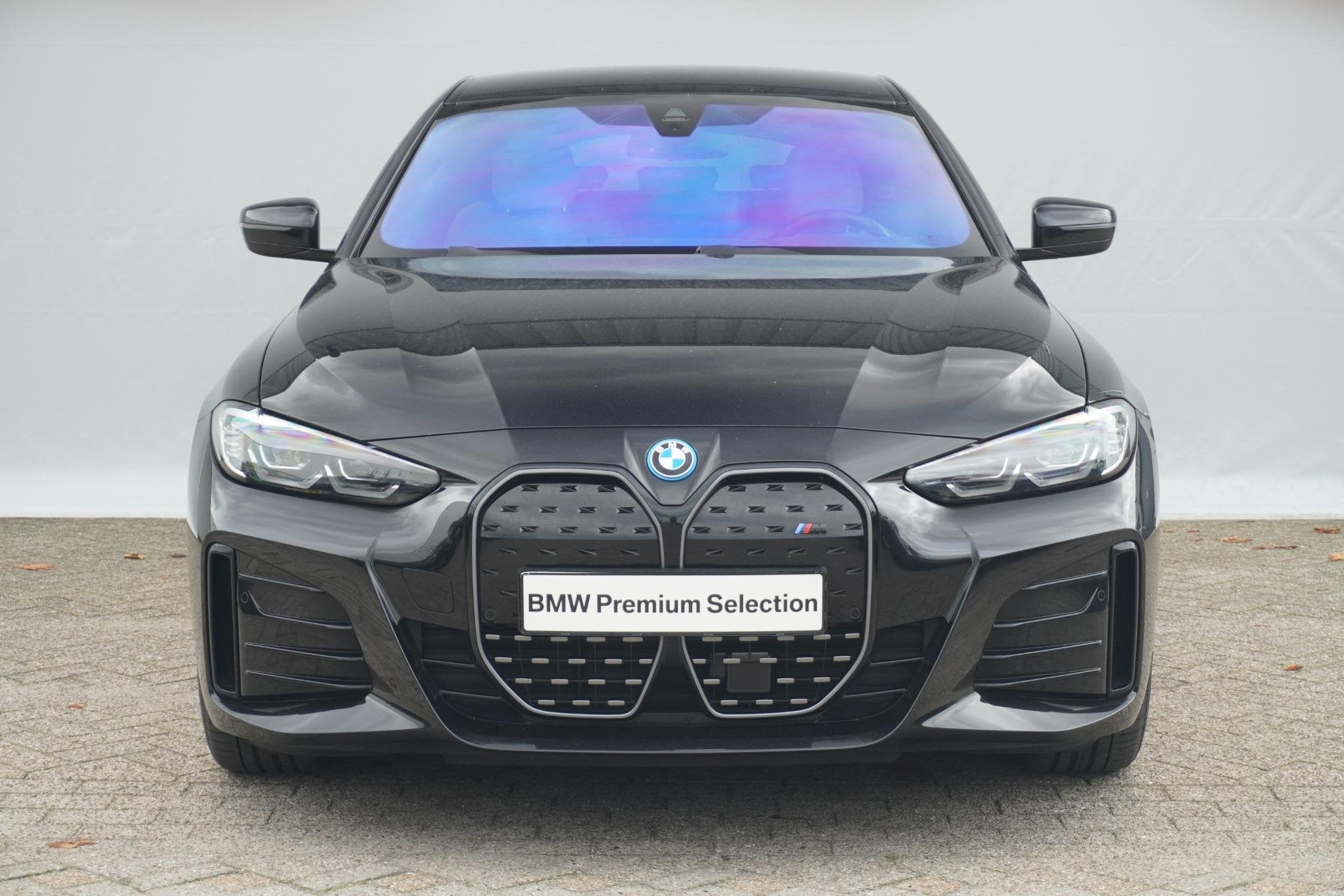 BMW i4 eDrive40 M Sport | HIFI | Cruise control adaptief met, Auto's, Achterwielaandrijving, Met garantie (alle), Origineel Nederlands