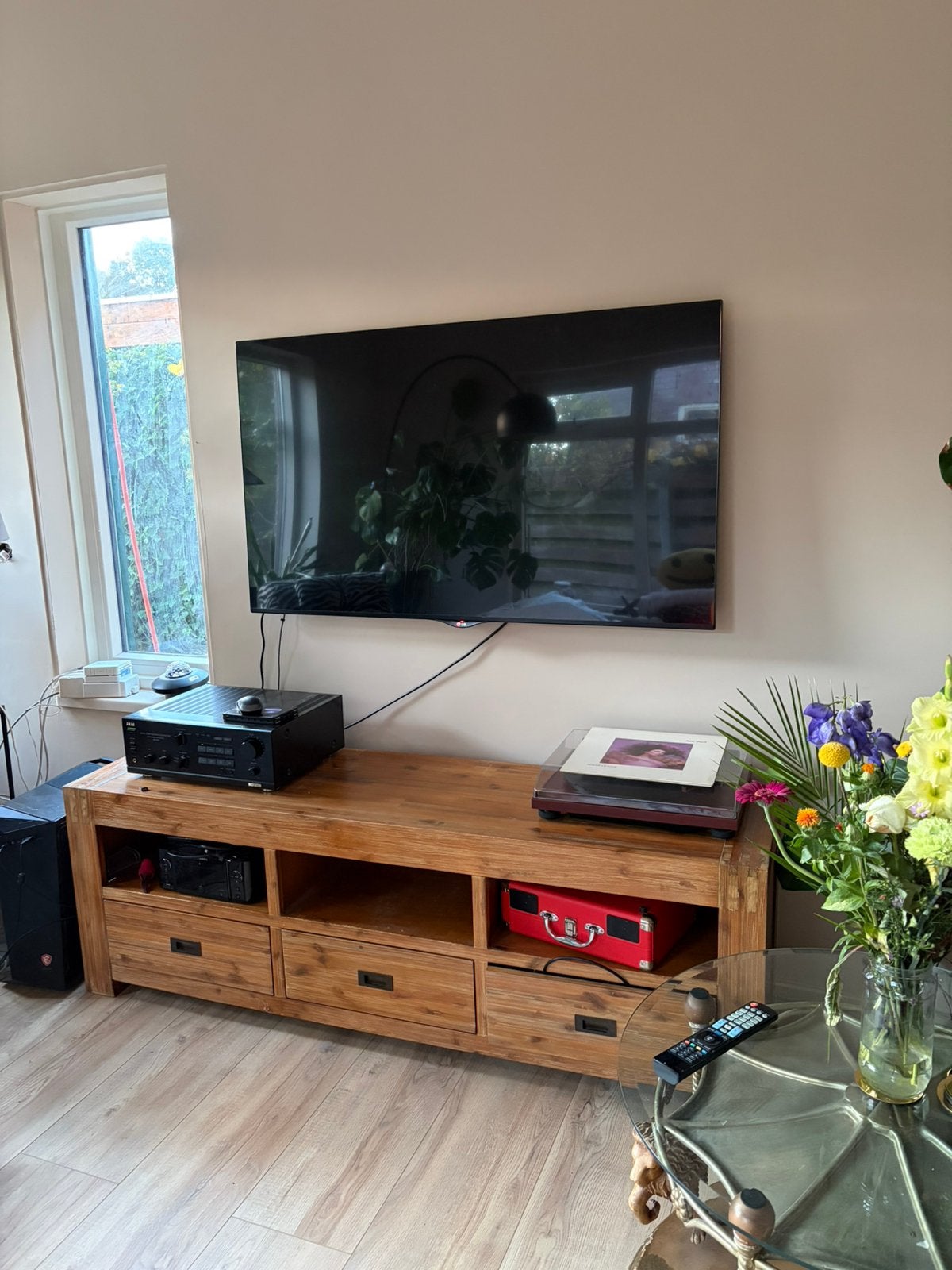 Tv meubel, Ophalen, Zo goed als nieuw, 25 tot 50 cm, Minder dan 100 cm