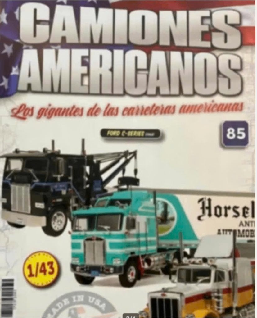 Ford C-Series '68 Cobra car transporters 1/43 US trucks # 85, Verzenden, Nieuw, Bus of Vrachtwagen, Overige merken