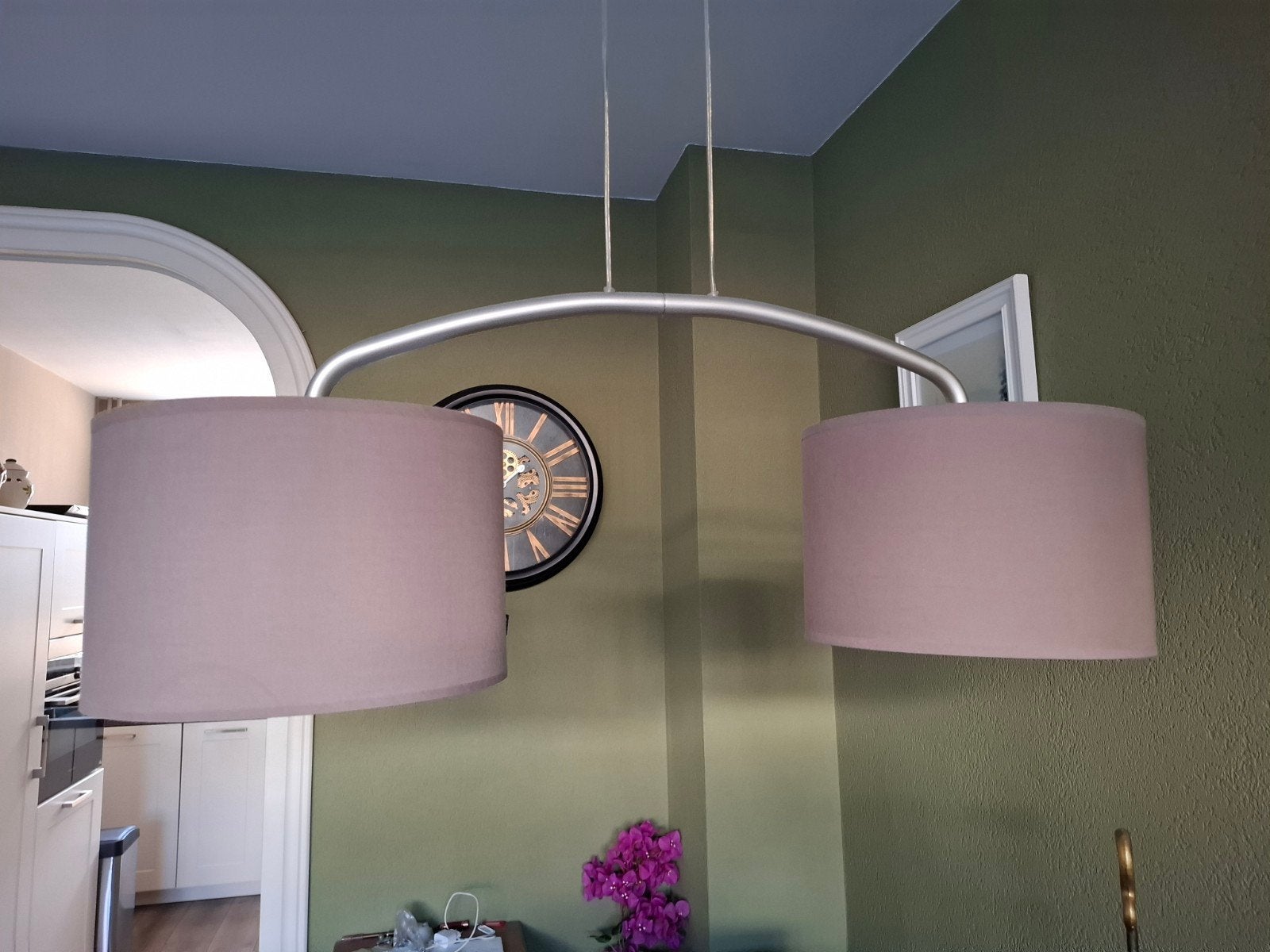 Mooie hanglamp, Ophalen