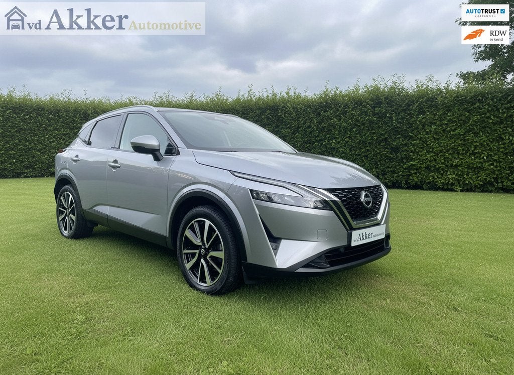 Nissan Qashqai 1.3 MHEV Hybrid Design Pack I Pano I 19" I Vo, Auto's, Nissan, Euro 6, Hybride Elektrisch/Benzine, Qashqai, 725 kg
