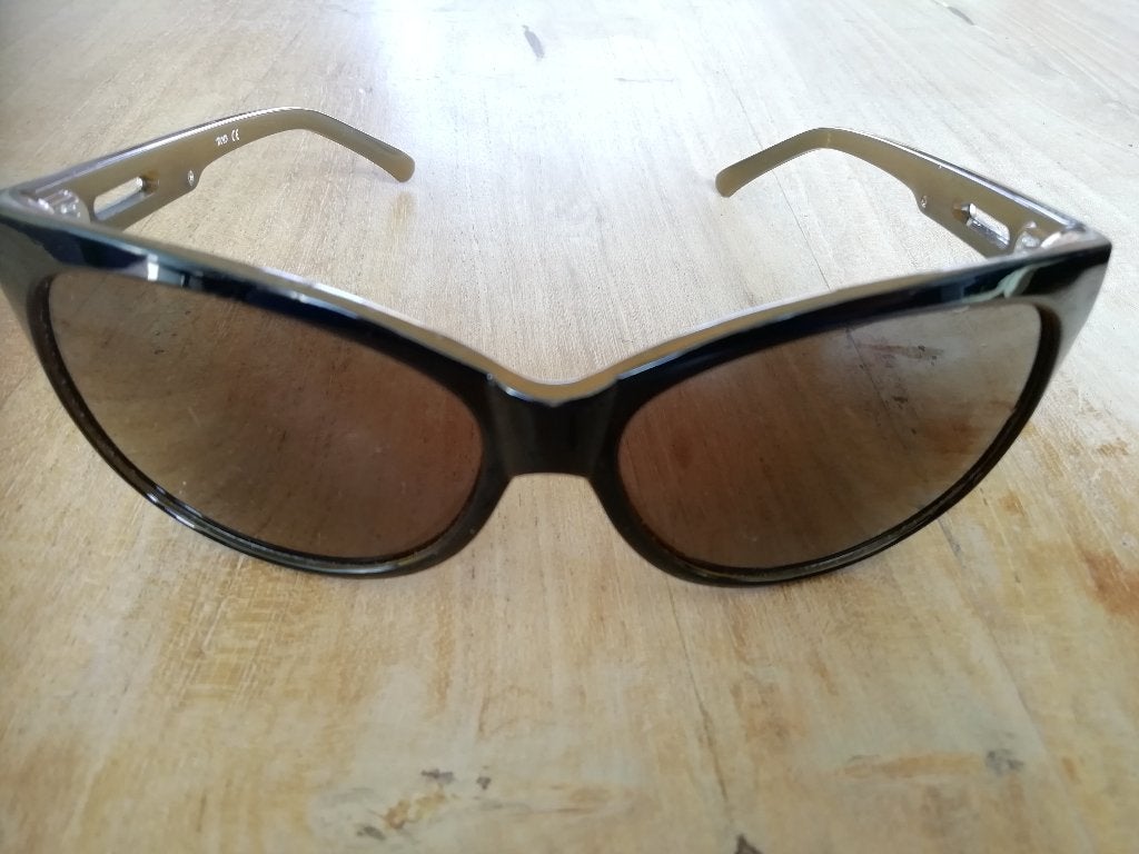 Nieuwe bruine cateye dames zonnebril, Overige merken, Zonnebril, Bruin, Nieuw