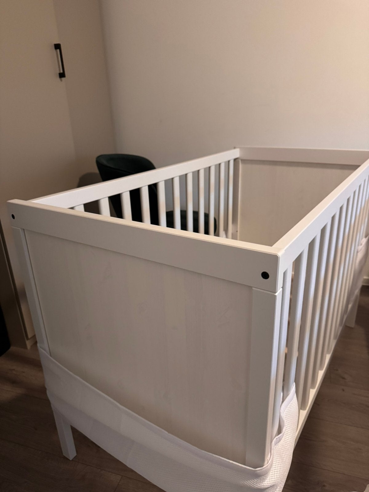 Ikea Sundvik babybedje 60x120 cm, Ophalen, Zo goed als nieuw, Ledikant