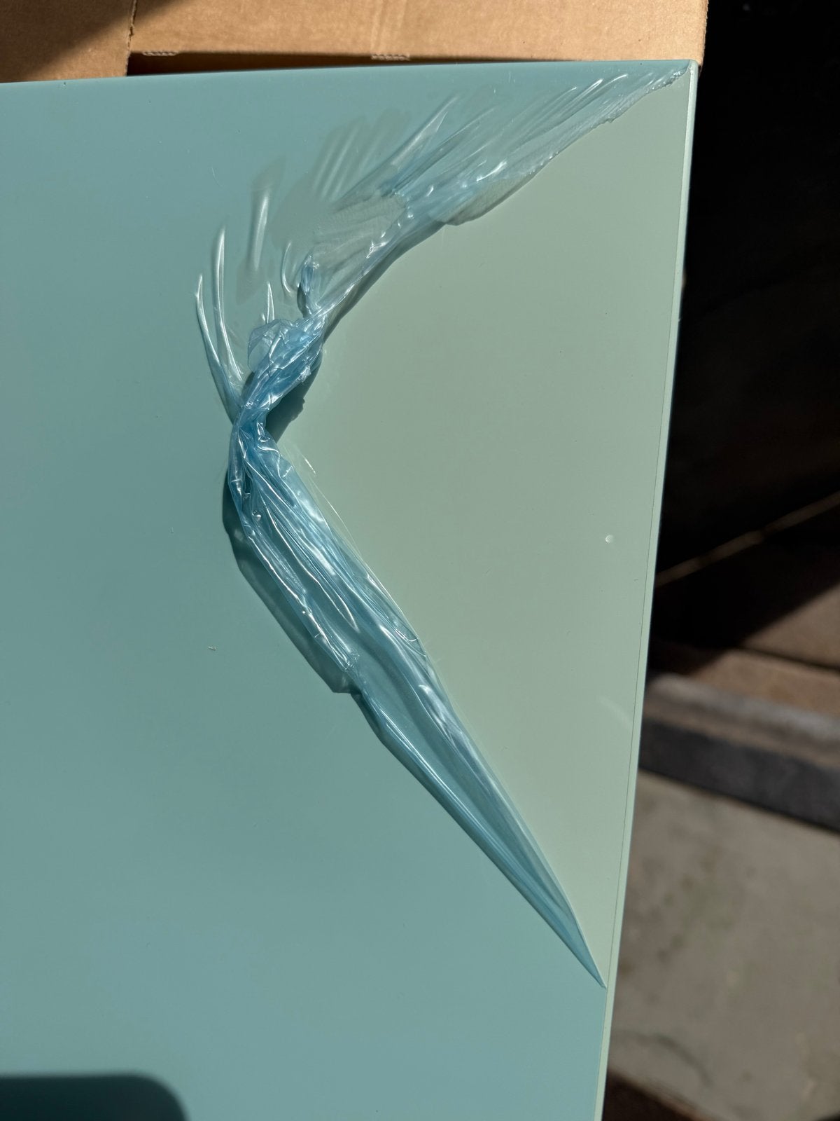 3 Nieuwe Selsviken Kastdeuren Hoogglans Groenblauw 60x38, Ophalen, Nieuw