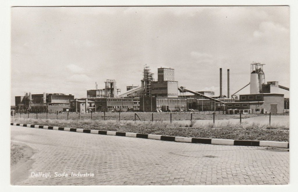 Delfzijl - Soda Industrie, Verzenden, 1940 tot 1960, Ongelopen, Groningen