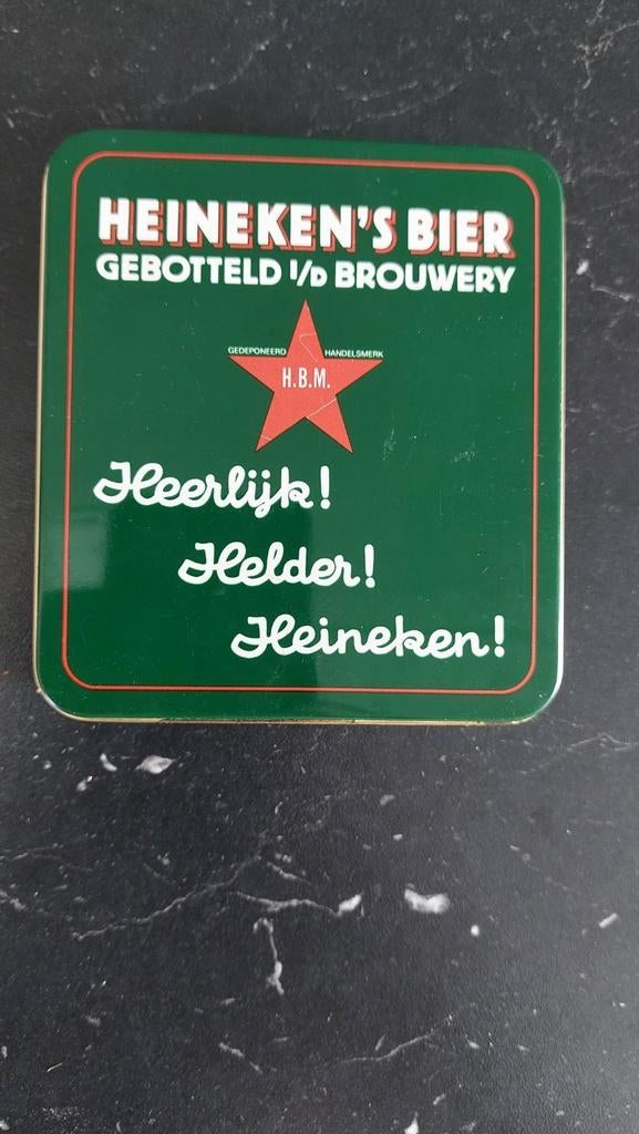 Heineken  blikje, Ophalen of Verzenden, Gebruikt, Overige typen, Heineken