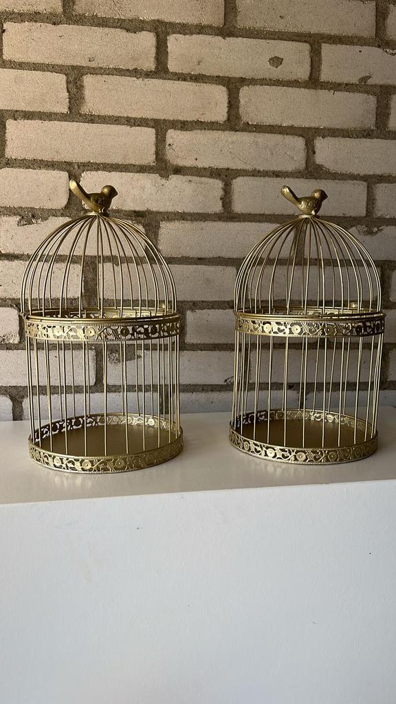 Vogelkooi decoratie 10,-, Ophalen of Verzenden, Metaal, Vogelkooi