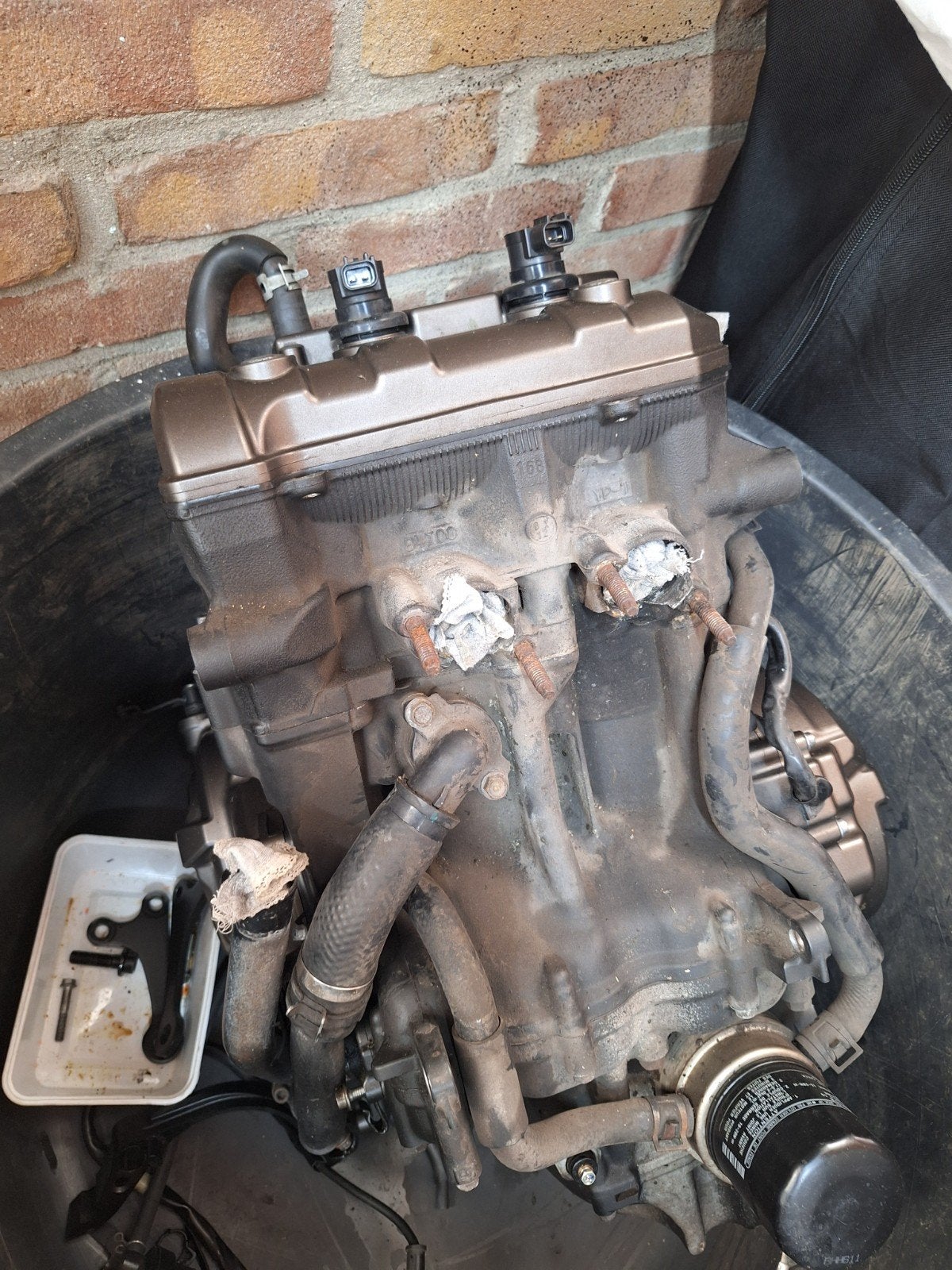Motorblok defect yamaha tracer 7 en veel motorblok onderdele, Motoren, Onderdelen | Yamaha, Ophalen of Verzenden, Gebruikt