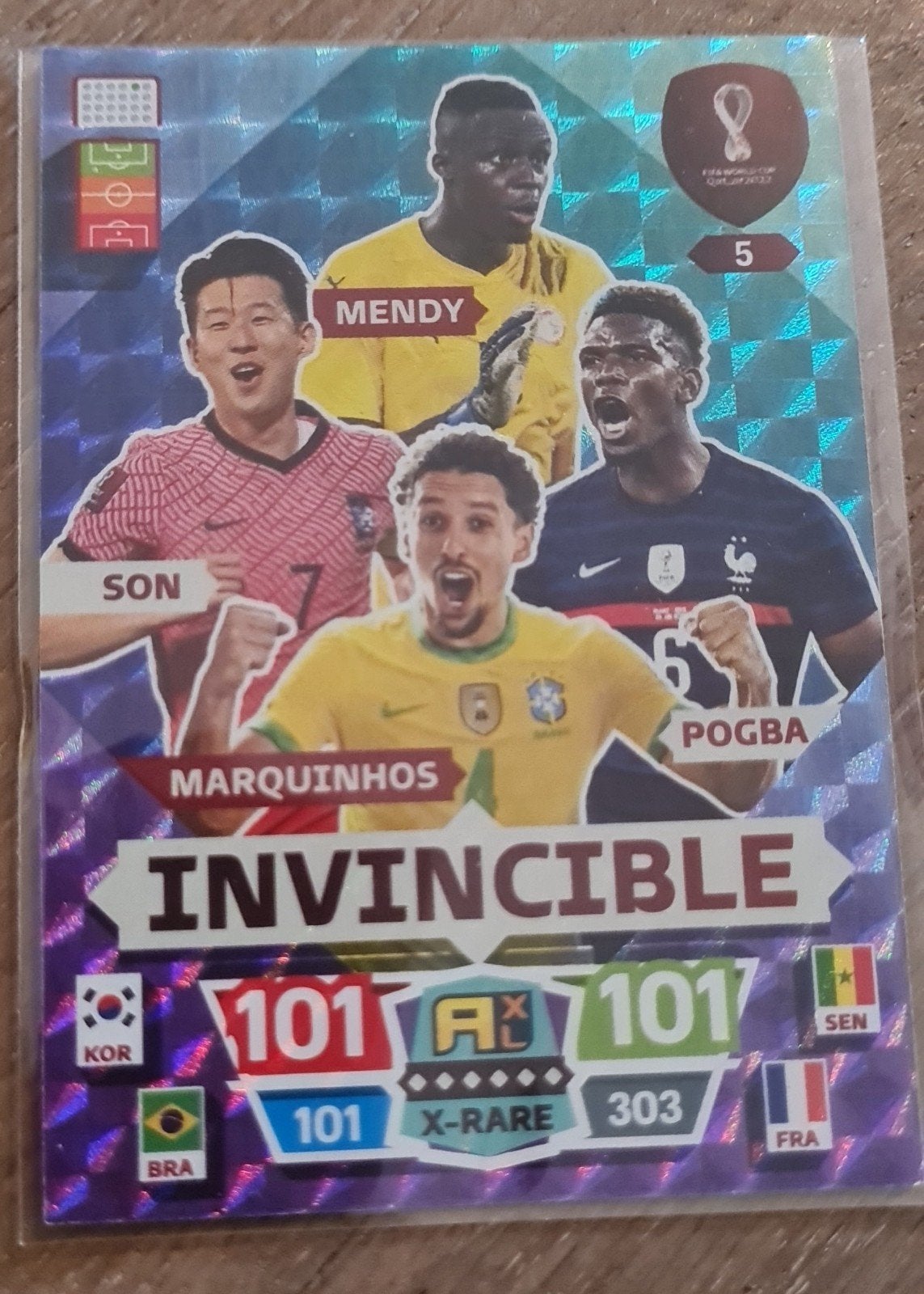 Panini Fifi world cup Qat_ar 2022 Invincible, Ophalen of Verzenden, Zo goed als nieuw, Plaatje
