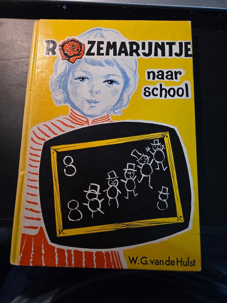 Kinderboek "Rozemarijntje naar school"  22e druk 1979 ., Fictie algemeen, W.G. van de Hulst, Ophalen, Gelezen