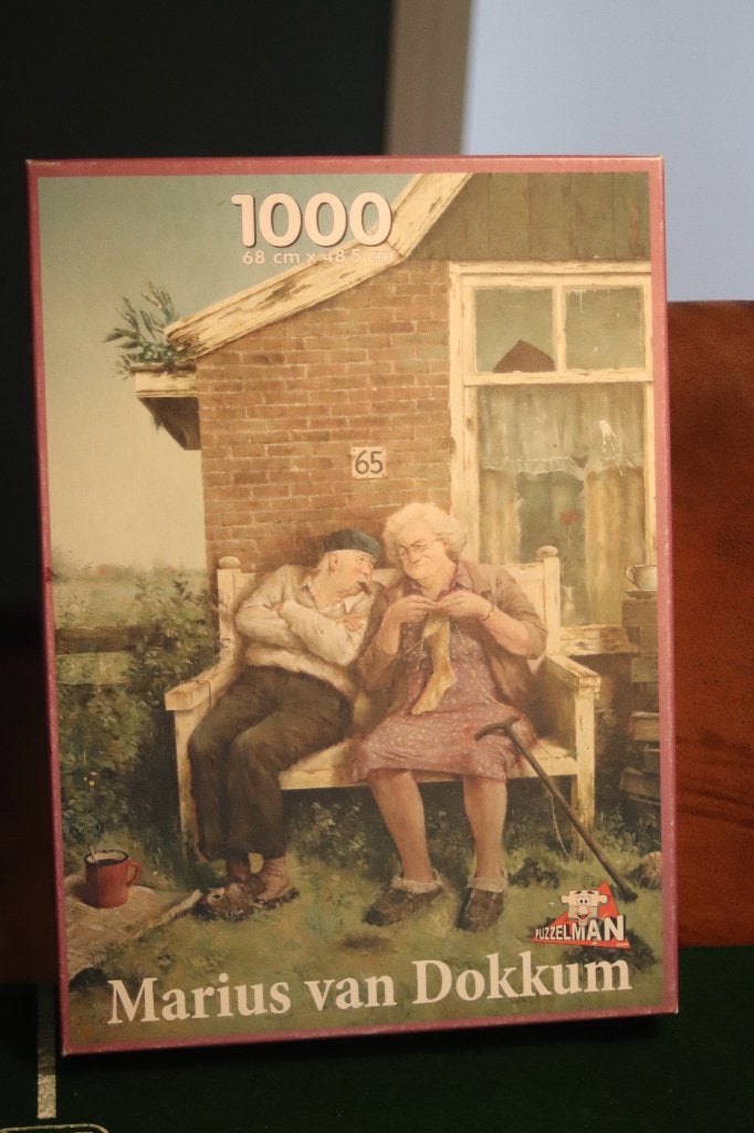 Marius van Dokkum puzzel WARE LIEFDE, Ophalen of Verzenden, 500 t/m 1500 stukjes, Zo goed als nieuw
