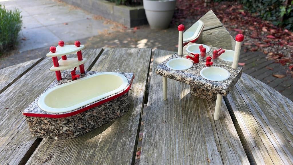 Badkamer, Ophalen, Gebruikt, Poppenhuis