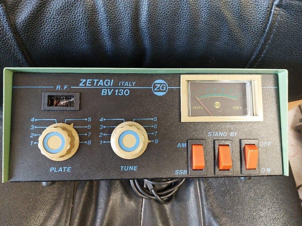 Zetagi BV130 met slechte buizen, Ophalen of Verzenden, Gebruikt