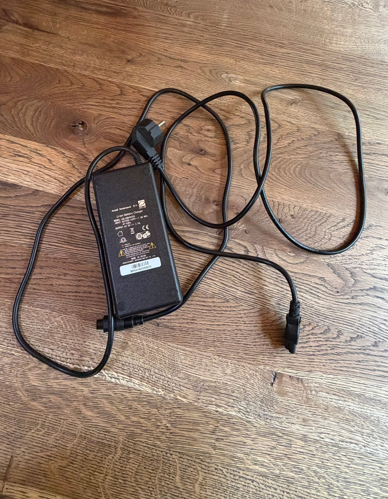 Oplader Accell voor Sparta, Gebruikt