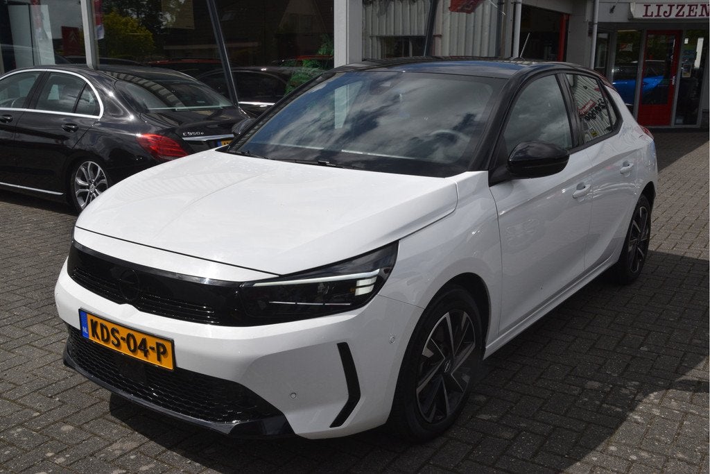 Opel Corsa 1.2 Turbo GS Carplay | LED | AC | Bluetooth | PDC, Voorwielaandrijving, Gebruikt, Euro 6, Met garantie (alle)