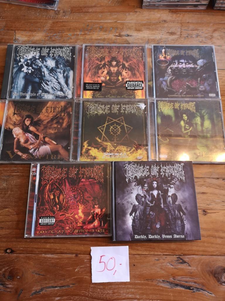 Cradle of Filth cd's, Ophalen of Verzenden, Zo goed als nieuw