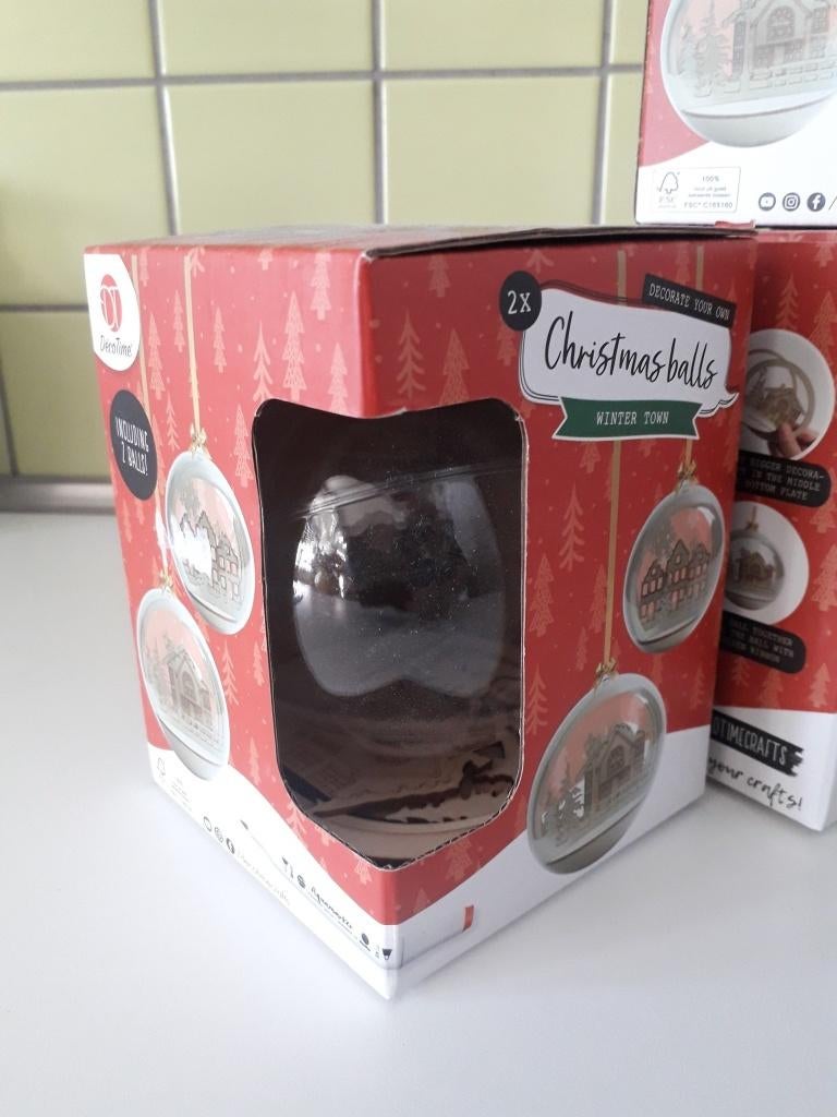 kerstbal          kerstballen, Diversen, Kerst, Ophalen of Verzenden, Nieuw