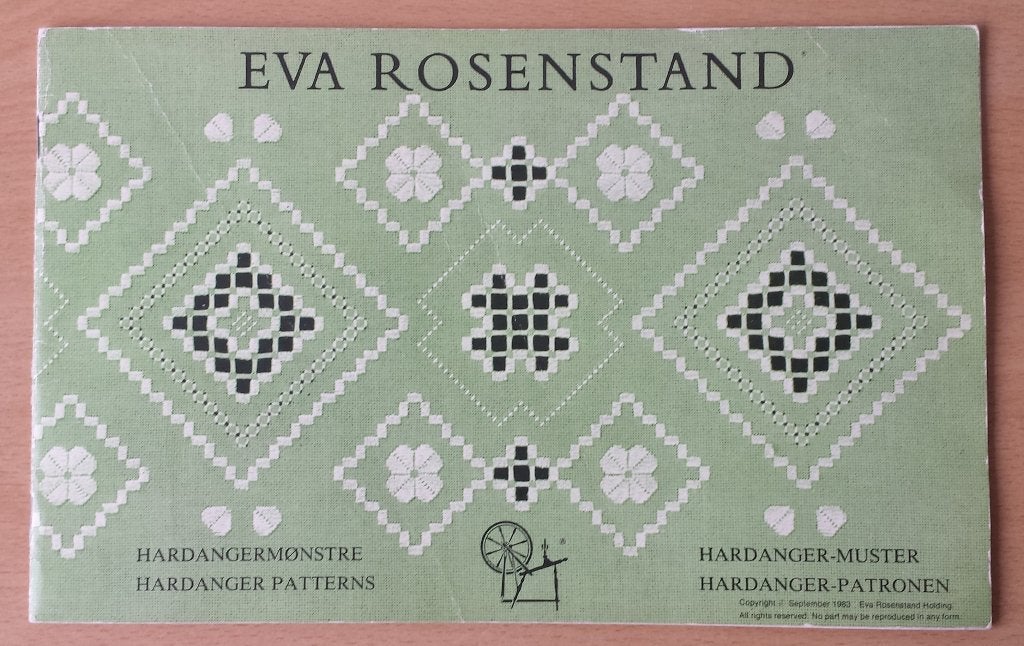 Hardanger Patronen - Eva Rosenstand - 1983, Patroon, Gebruikt, Ophalen of Verzenden, Handborduren