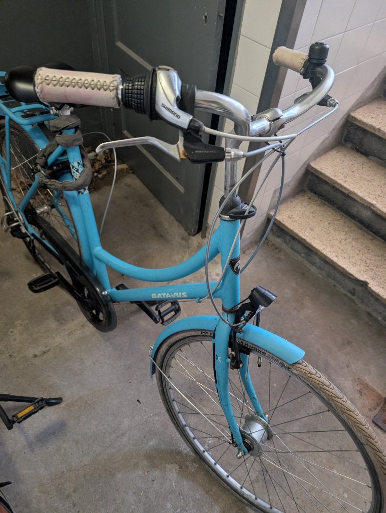 Te koop: Batavus Click damesfiets 7 Versnellingen, Ophalen, Gebruikt, Velgrem, Versnellingen