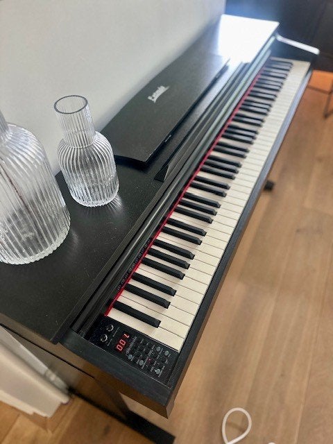 Mooie Entrada D100A Digitale Piano - netjes en compleet, Muziek en Instrumenten, Ophalen, Gebruikt, Zwart, Digitaal