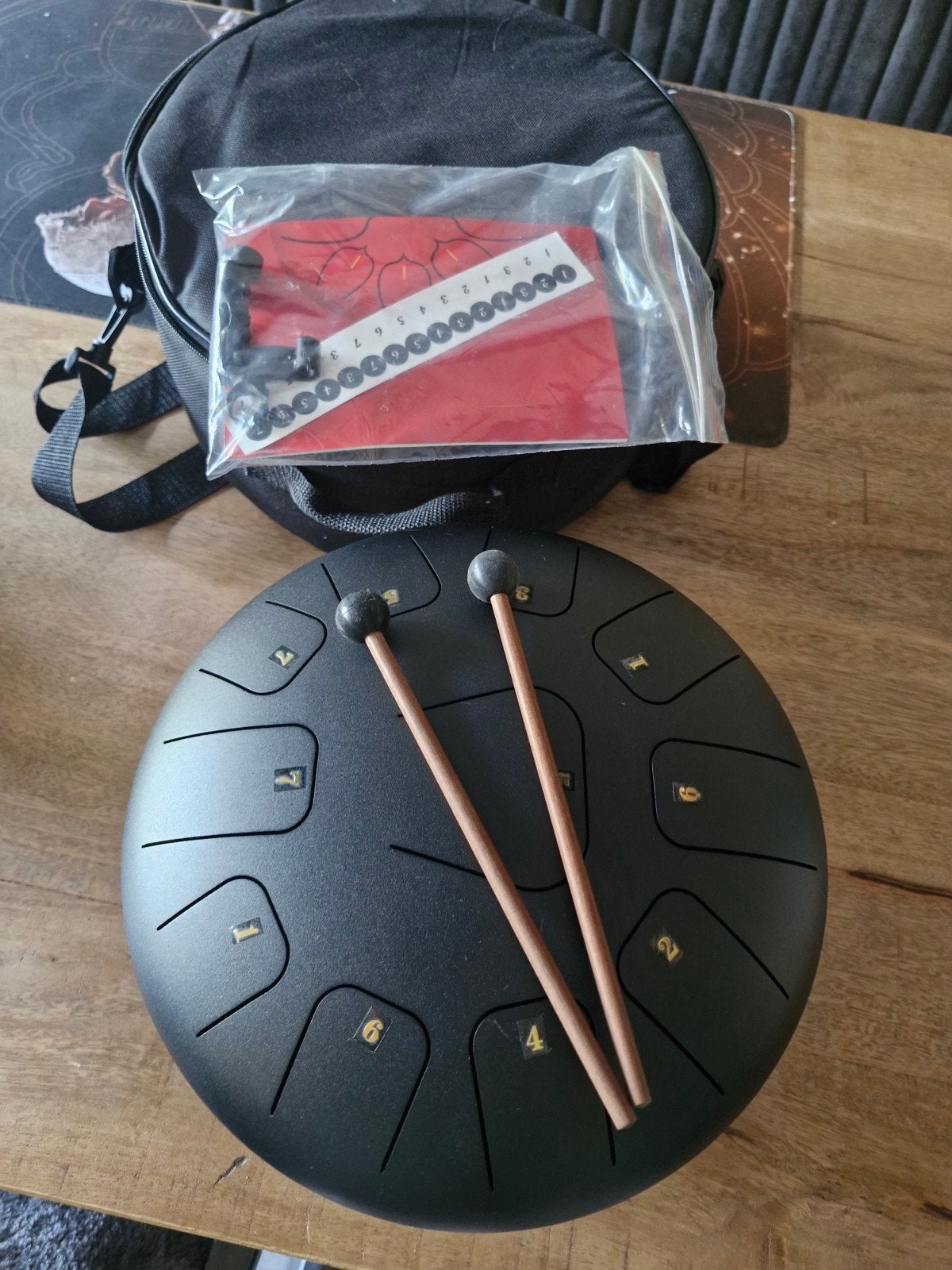 Tongue drum, Muziek en Instrumenten, Percussie, Ophalen, Zo goed als nieuw, Melodische percussie