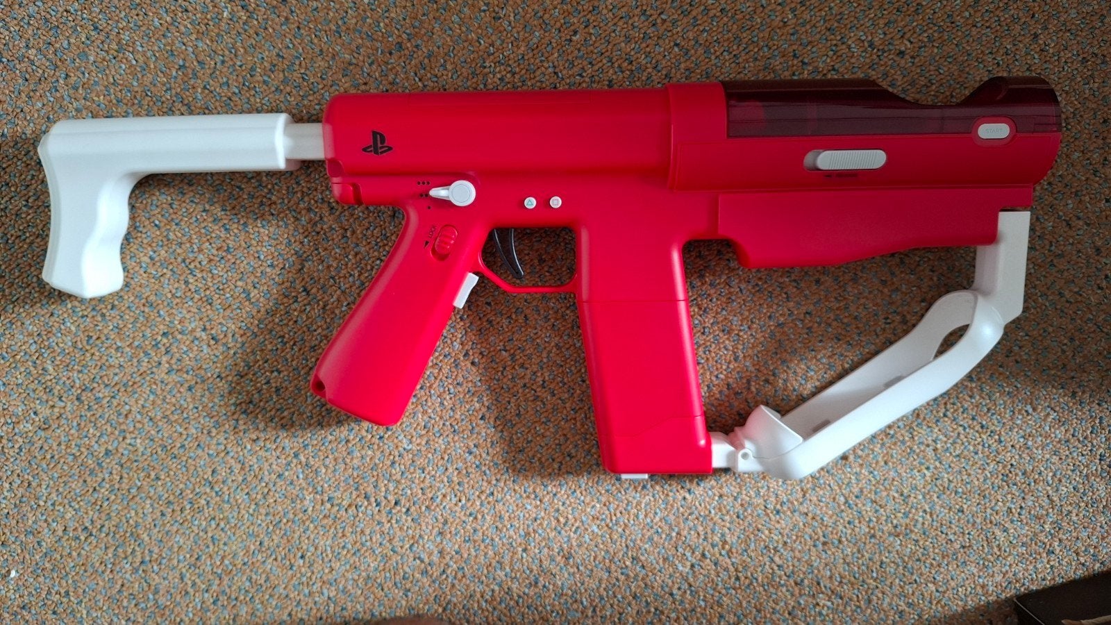 PlayStation VR Aim Controller - Rood/Wit, Ophalen of Verzenden, Gebruikt, PlayStation, Overige typen