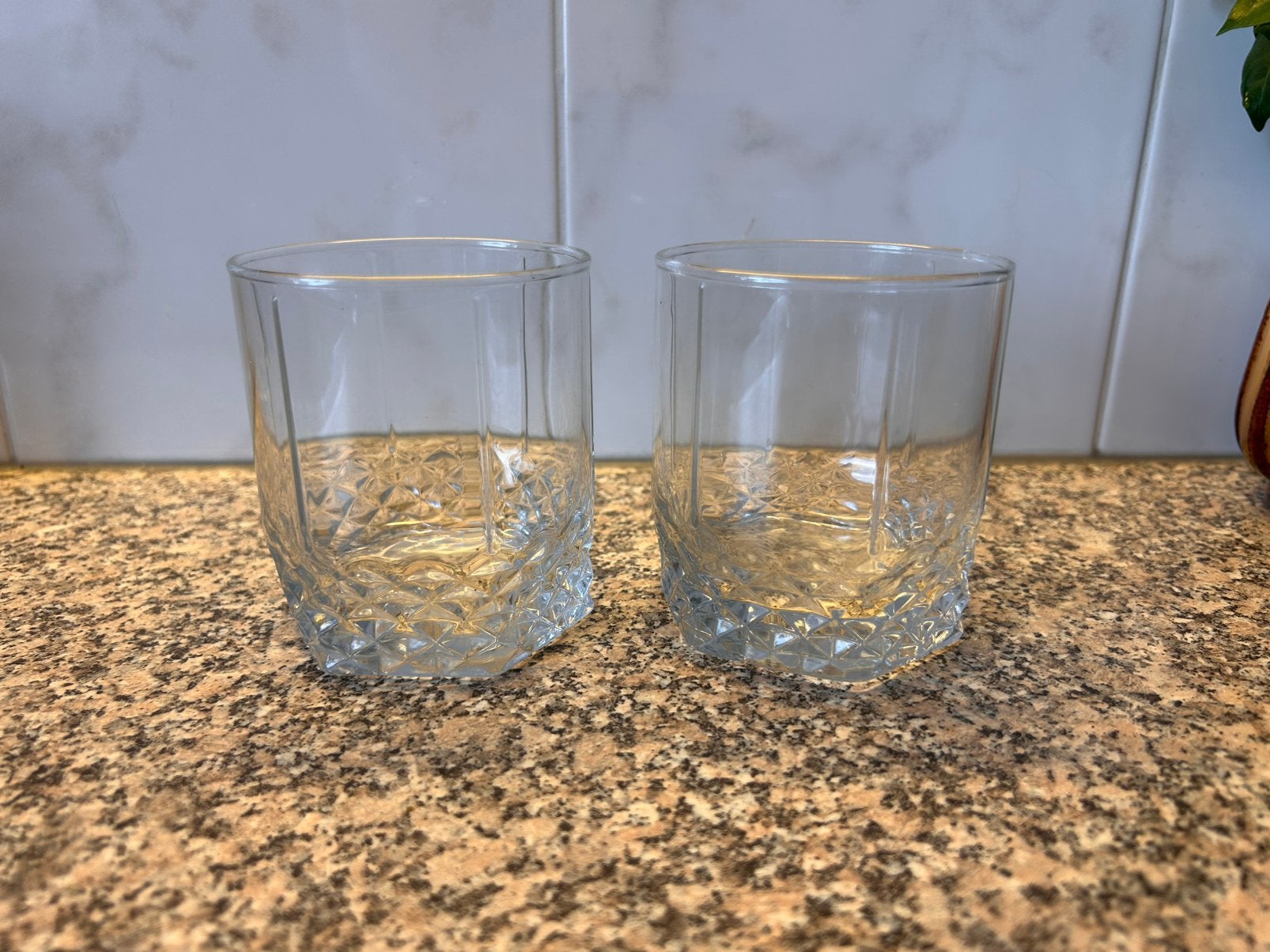 Whiskey glazen met motief, Ophalen, Zo goed als nieuw, Overige typen