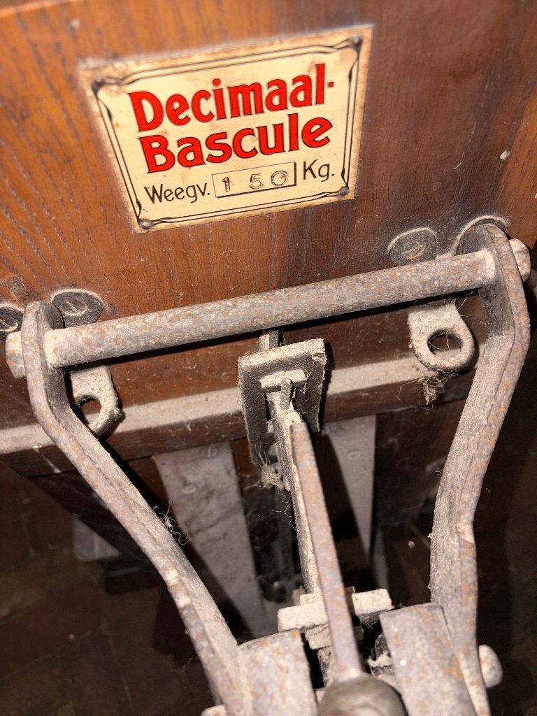 BASCULE AUTENTIEKE WEEGSCAAL, Ophalen