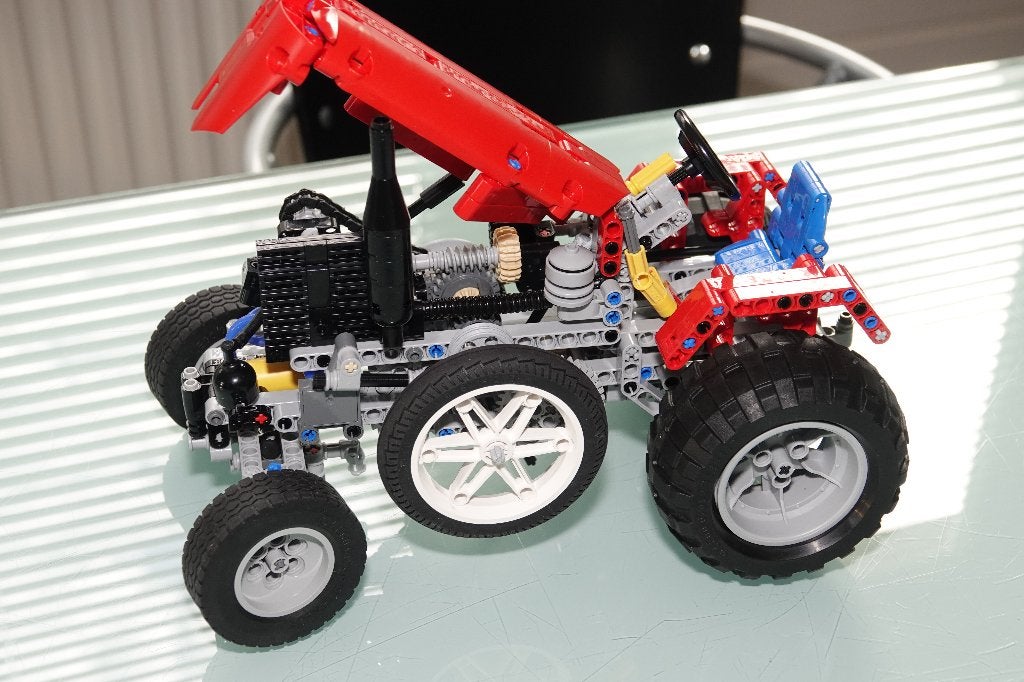 Lego Technic MOC 0423 Hot Bulb Trekker (echte Lego), Lego, Ophalen of Verzenden, Zo goed als nieuw, Technic