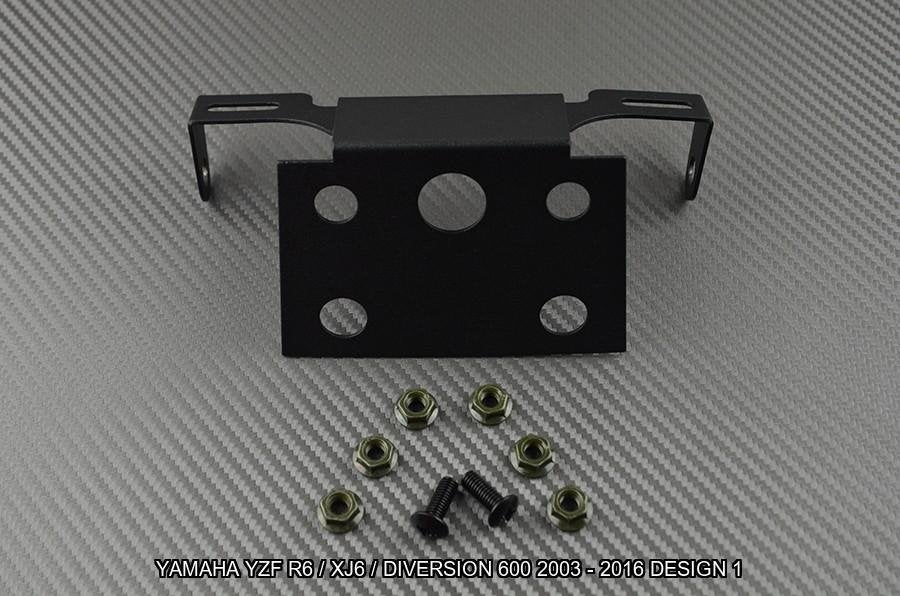 Kentekenplaathouder YAMAHA YZF R6 / XJ6 DIVERSION 2003 2016, Verzenden