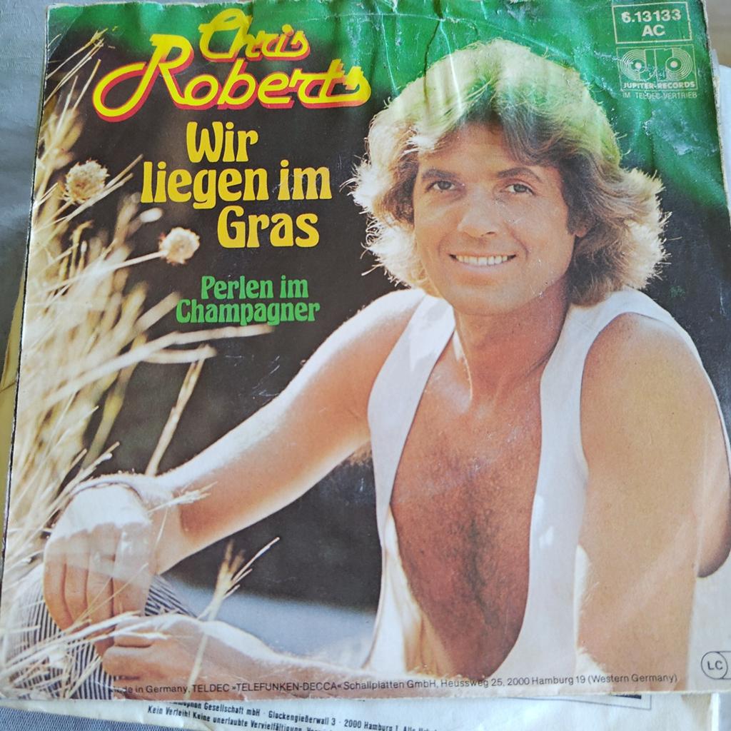 Chris Roberts - Wir liegen im Gras (Single), Ophalen of Verzenden, Gebruikt, Overige genres
