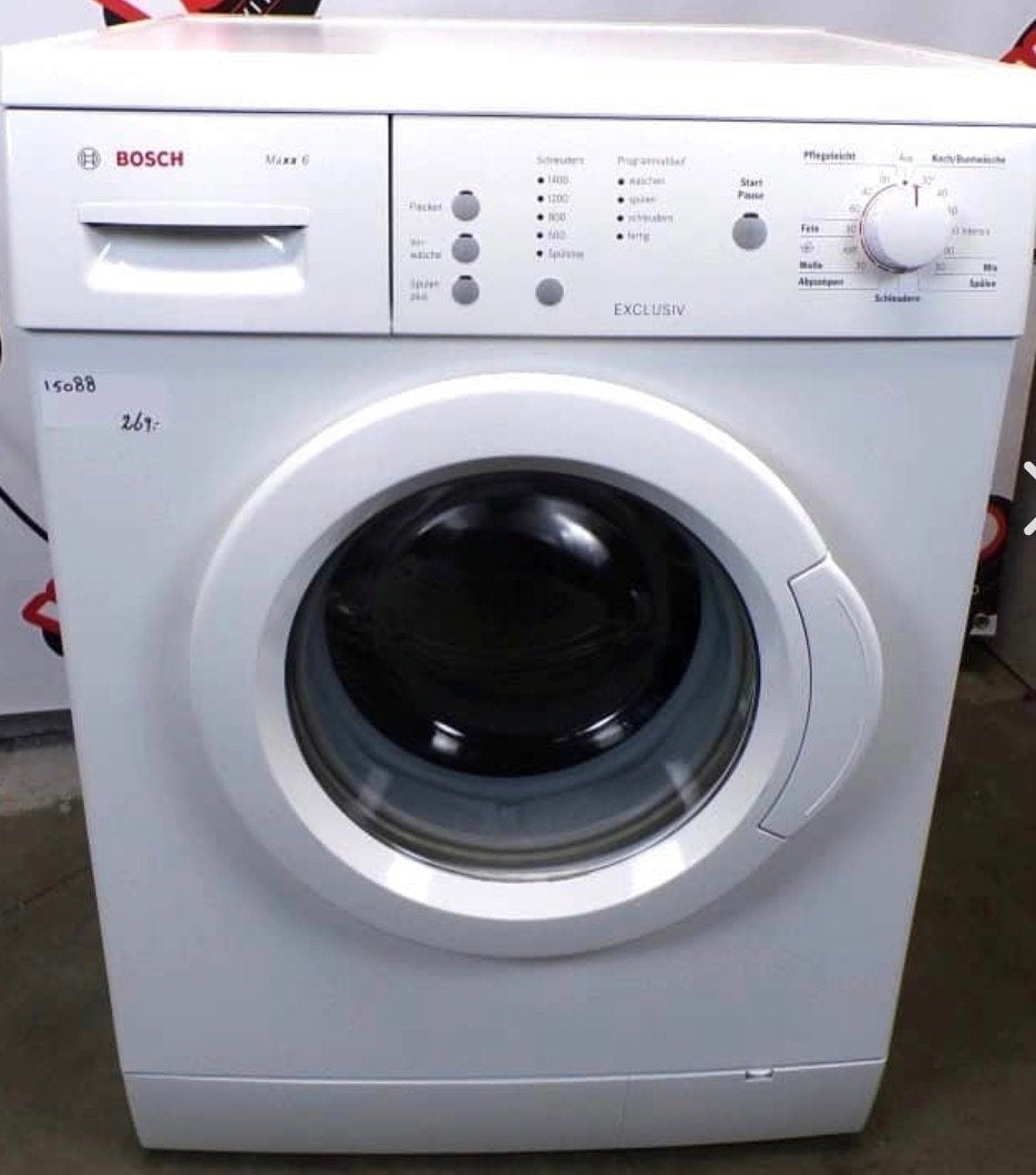Bosch Maxx 6 Wasmachine - Exclusiv Model, Ophalen, Gebruikt, Voorlader, 85 tot 90 cm
