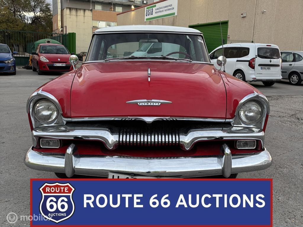 Plymouth Belvedere Power FL | 1955 | Route 66 Auctions, Auto's, Overige carrosserieën, Zwart, Handgeschakeld, Plymouth
