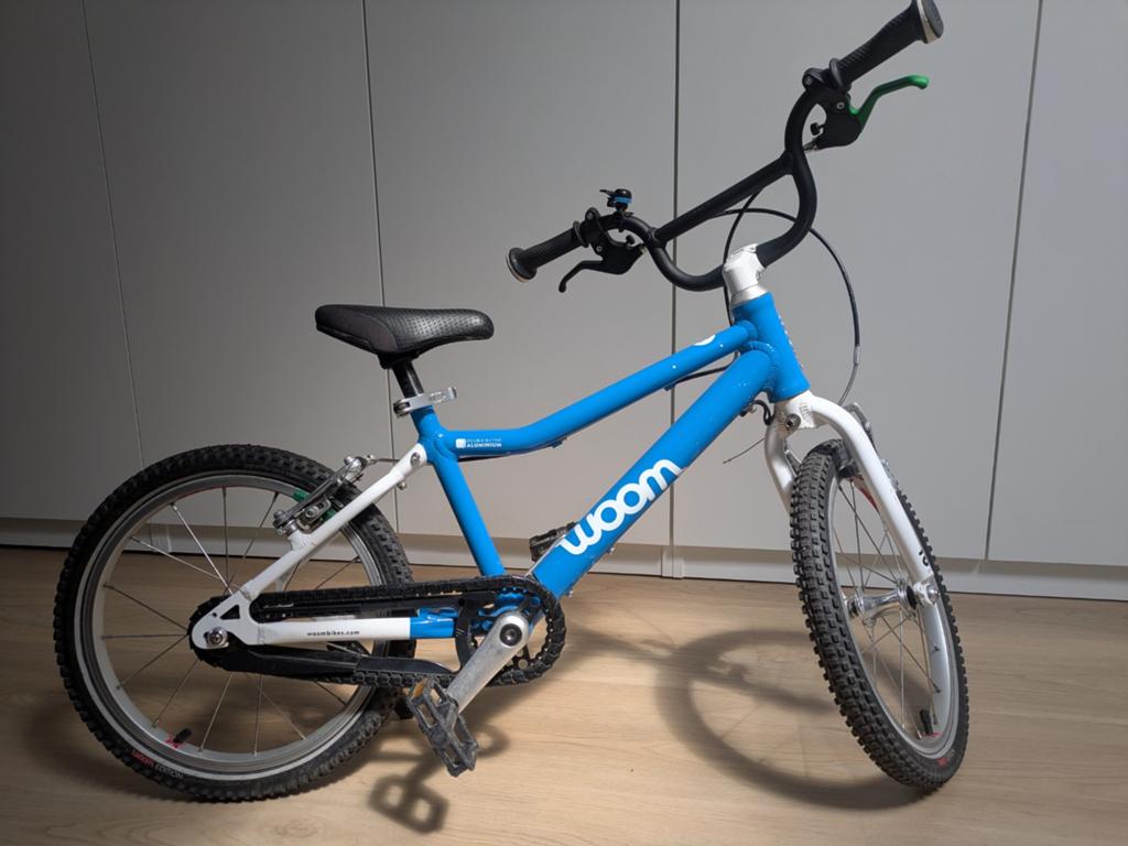 Woom 3 super lichtgewicht fiets, Ophalen, 16 tot 20 inch, Velgrem, Zo goed als nieuw