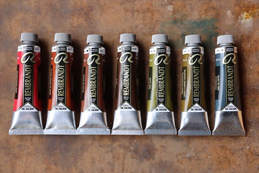 Rembrandt olieverf, vanaf € 6,75 per tube (15ml), Nieuw, Ophalen of Verzenden, Info@royaltalens.com, Olieverf