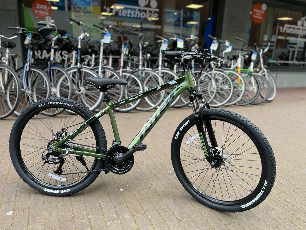 Fietshokje Raaks: Totem T100 MTB 26, Fietsen en Brommers, Fietsen | Mountainbikes en ATB, Fully, Niet ingevuld, Nieuw, Ophalen of Verzenden