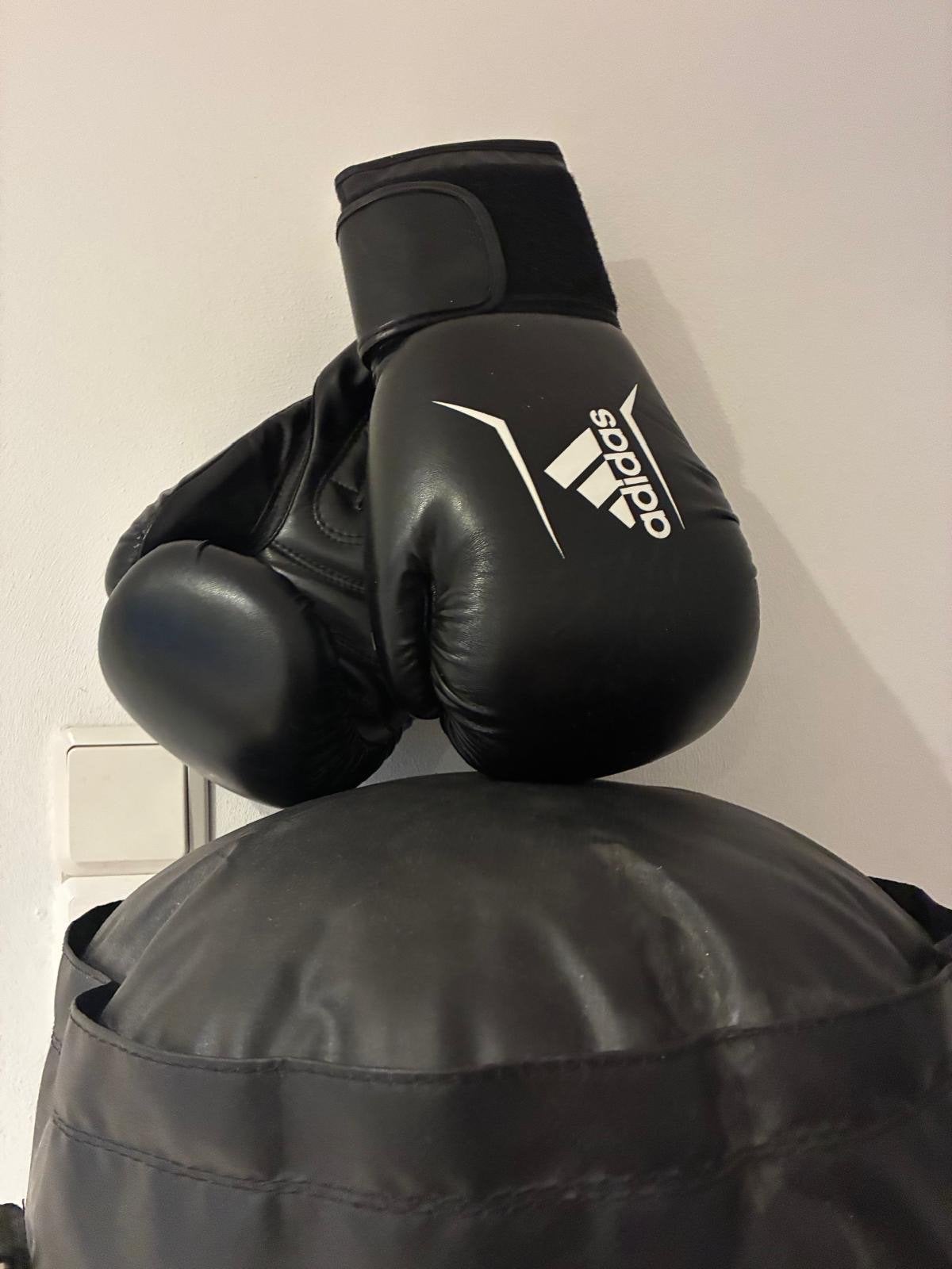 Bokset: Bruce Lee Bokszak + Adidas & UFC Handschoenen, Gebruikt, Overige, Vechtsportmateriaal, Groter dan maat XL