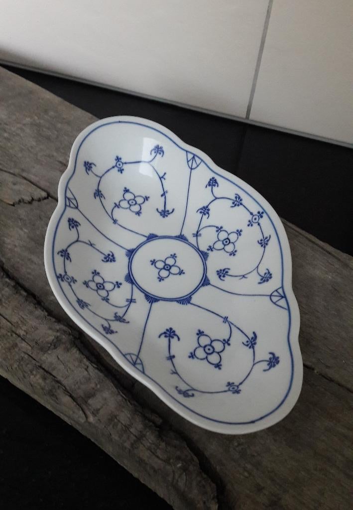 Schaaltje porselein Bavaria, blauw Saks ovaal, Ophalen, Overige stijlen, Porselein, Schaal of Schalen