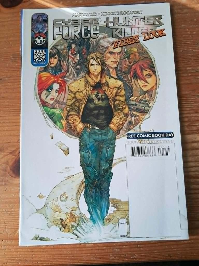 Cyber force /hunter killer : first look(fcbd), Amerika, Mark Waid, Zo goed als nieuw, Ophalen