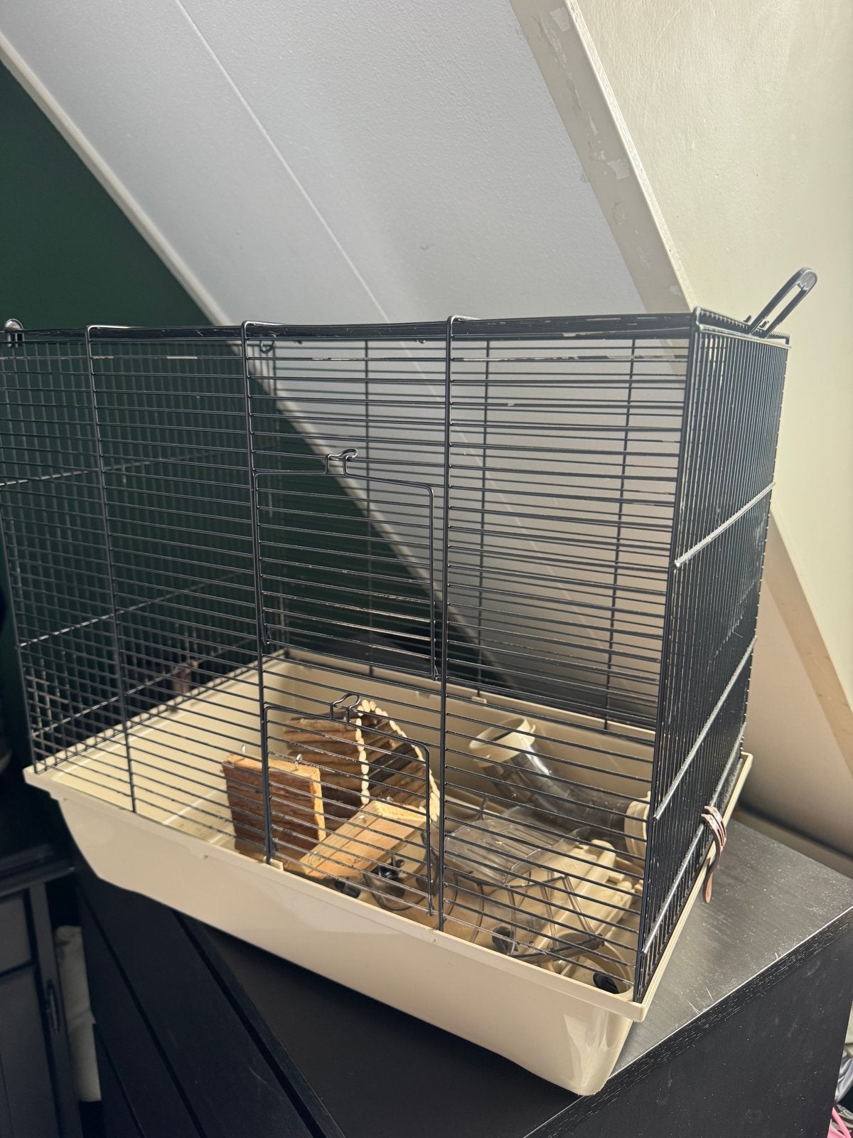 Hamsterkooi, Ophalen