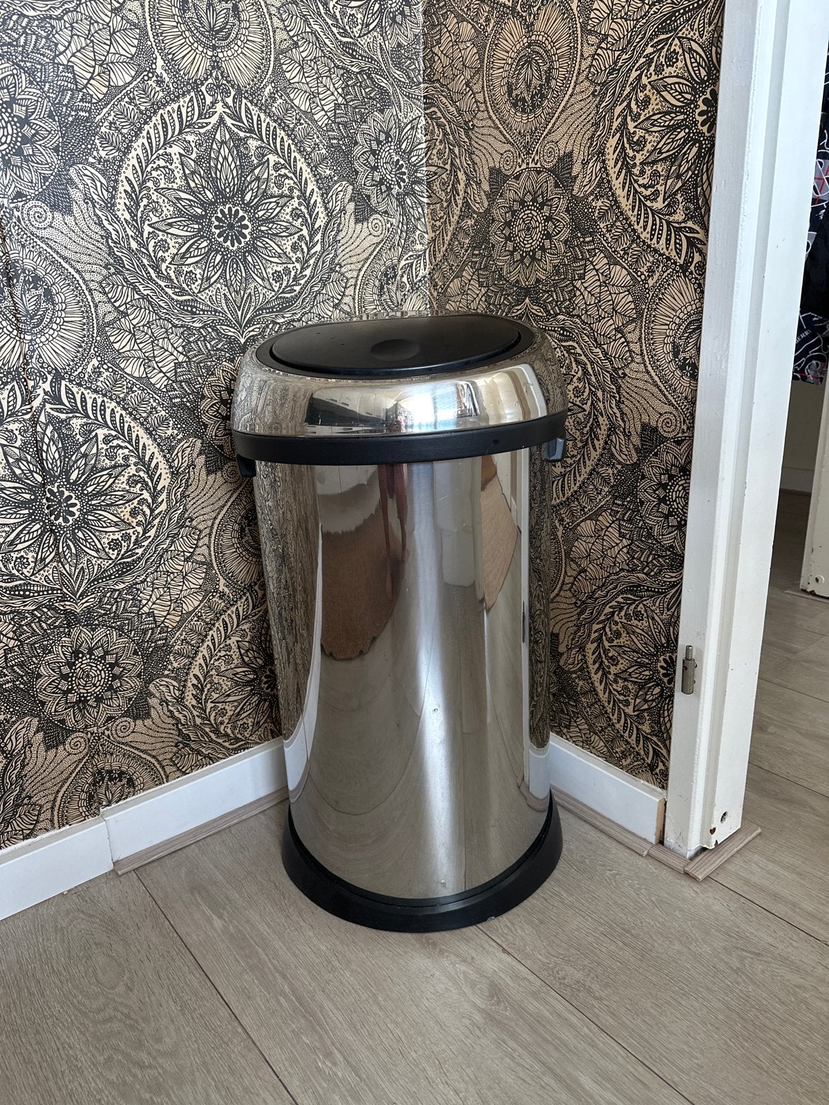 Brabantia prullenbak 60 liter - Zo goed als nieuw, 40 liter of meer, Ophalen, Zo goed als nieuw, Metaal