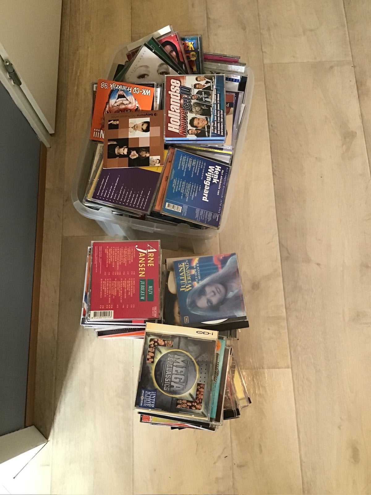 Ruim 170 originele cd s -Diverse genres zitten ook in krat, Ophalen of Verzenden, Zo goed als nieuw