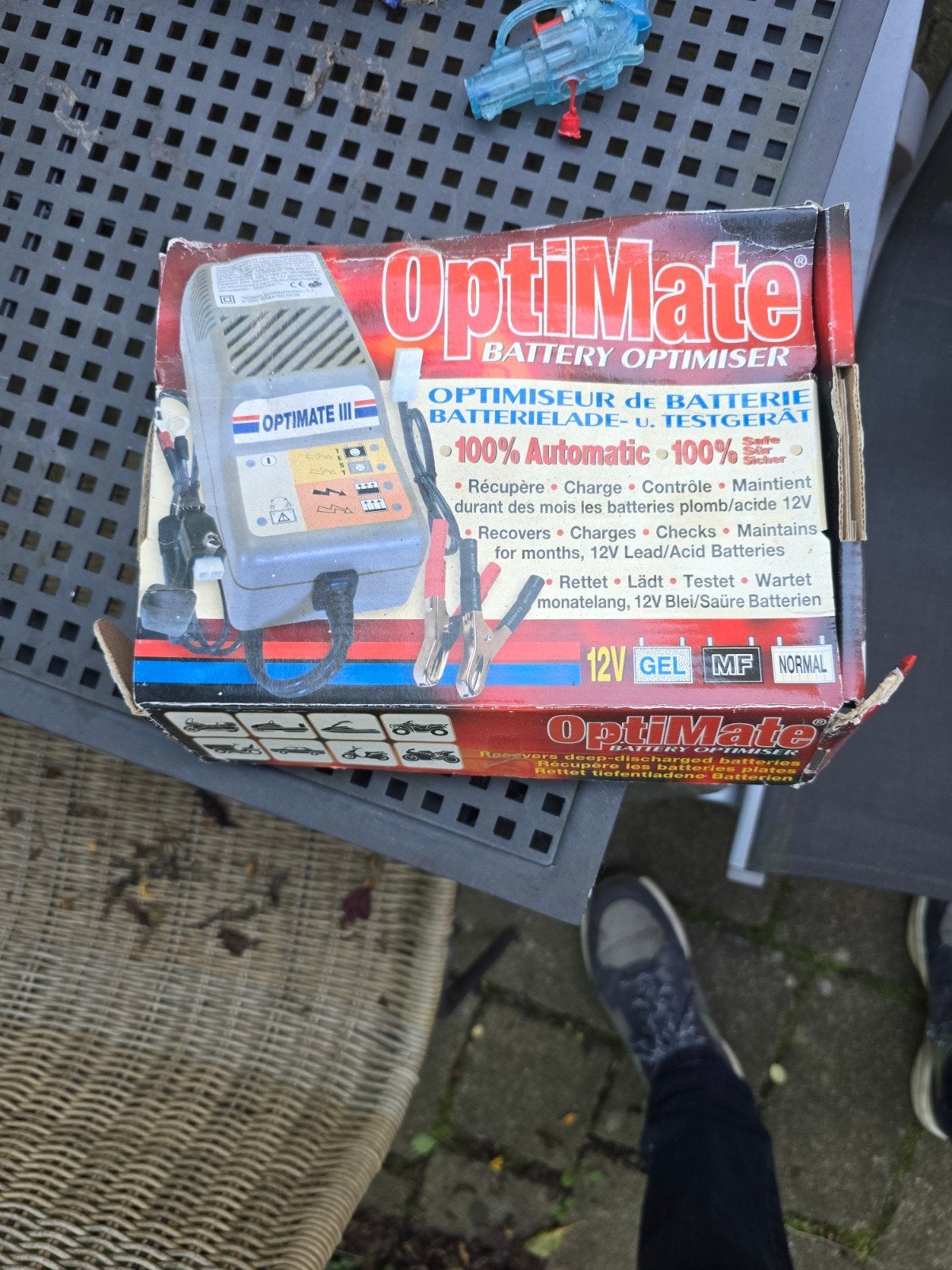 OptiMate acculader, Ophalen of Verzenden