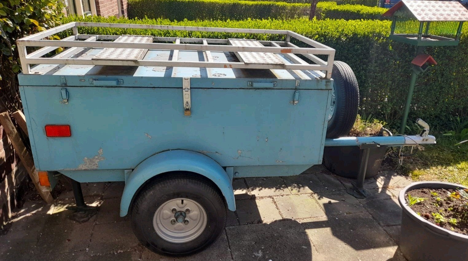 Mooie degelijke aanhanger te koop!, Ophalen